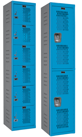 Heavy Duty Ventilated Lockers - HDV