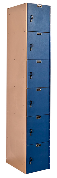 Solid Plastic Lockers - Aquamax Solid Plastic Lockers