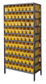 metal bin shelves