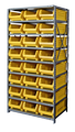metal bin shelves