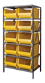 metal bin shelves