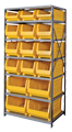 metal bin shelves