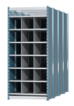 Deep Bin Shelving - 18 bins