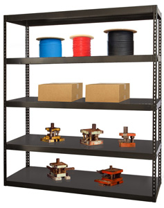 Die Shelving - Black Boltless Shelving