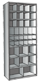 metal divider shelves